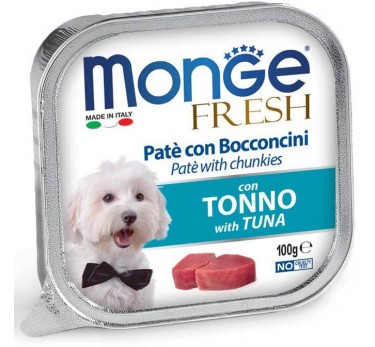 Monge Dog Fresh консервы для собак тунец 100г